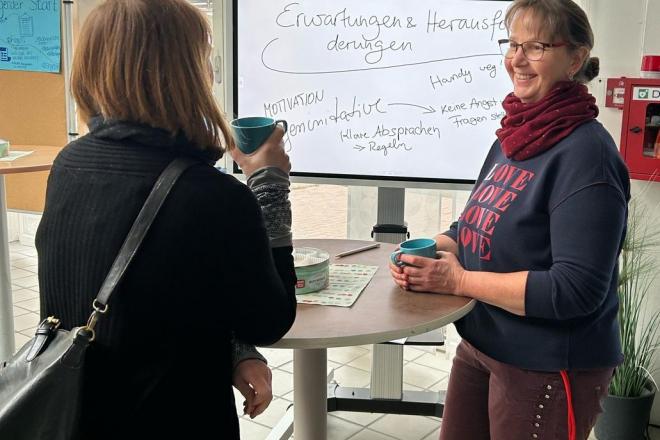 Eindrücke vom Kooperationstreffen der BFS Sozialpädagogische Assistenz Kl. 1